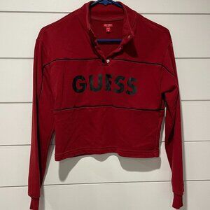 GUESS cropped sweatshirt